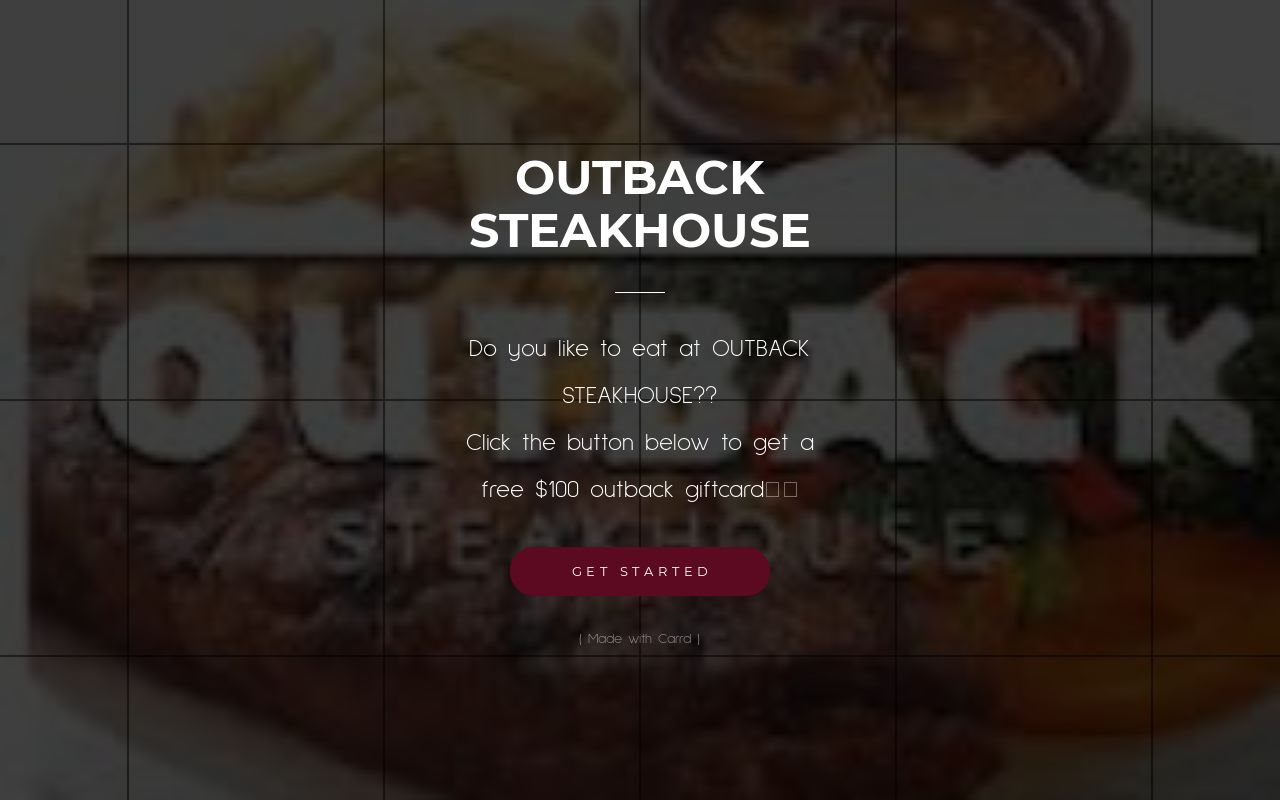 Carrd profile picture for @outback